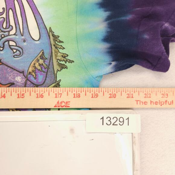 Grateful Dead Band Liquid Blue Short Sleeve Graphic T Shirt Mens Size S Blue - Picture 6 of 9